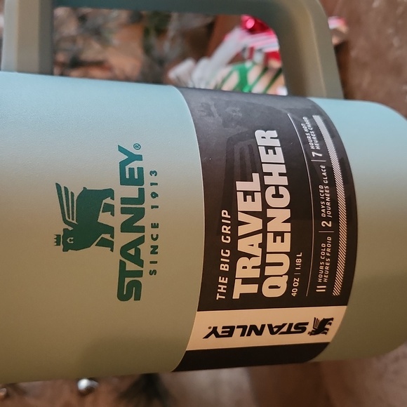 NWT Stanley seafoam 40oz big big grip travel quencher mug - Picture 2 of 8